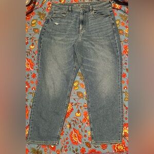 American Eagle Outfitters Blue Straight Leg Jeans